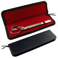 Black Presentation Cases for 15" Chrome Ceremonial Ribbon Cutting Scissors